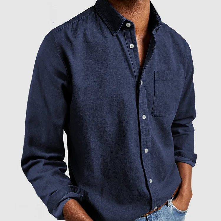 Stefano - Polo casual a maniche lunghe